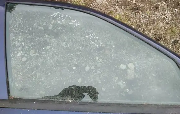 Citroen Xsara Front door window glass four-door