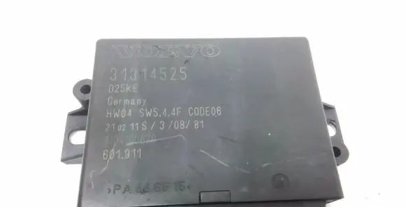 Volvo S60 Parking PDC control unit/module 31314525
