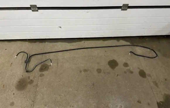 BMW 5 E60 E61 Headlight washer hose/pipe 