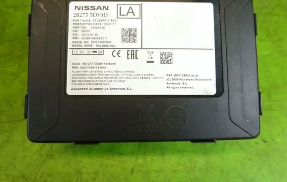 Infiniti QX30 Other control units/modules 282755DF0D