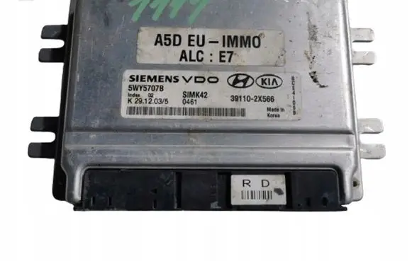 KIA Rio Engine ECU kit and lock set 39110-2X566 39110-2X566 5WY5707B