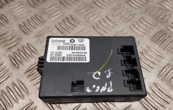 Chrysler Pacifica Other control units/modules 68277182AG
