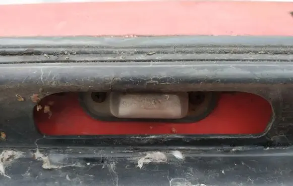 Mazda 626 Number plate light