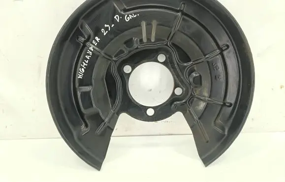 Toyota Highlander XU70 Rear brake disc plate dust cover