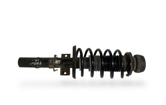 Skoda Fabia Mk2 (5J) Front shock absorber with coil spring 6Q0413031BJ 6Q0412141C