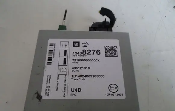 Opel Mokka Other control units/modules 13438276