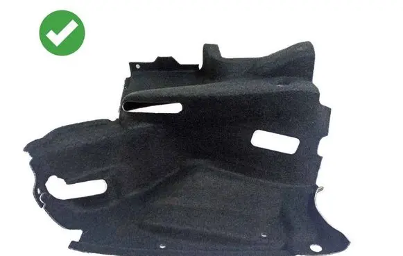 Mercedes-Benz CLK A209 C209 Trunk/boot lower side trim panel 