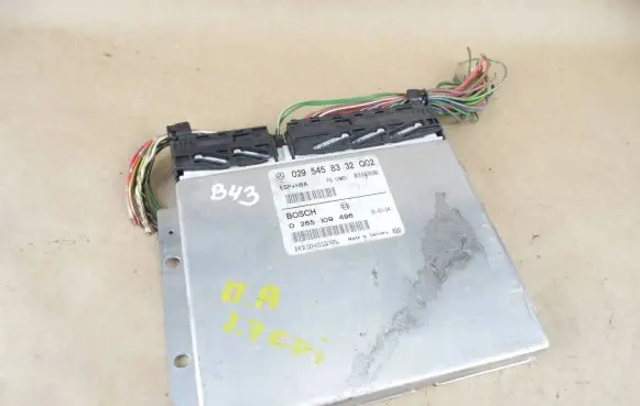 Mercedes-Benz A W168 ESP (stability system) control unit 0295458332 DKDS04011726 0265109496