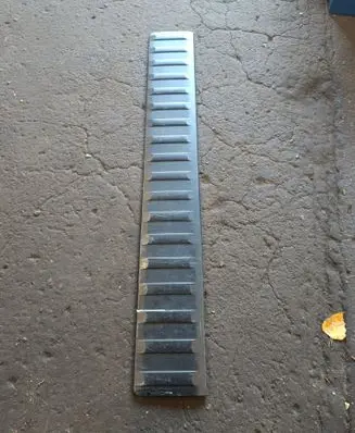 Trunk/boot lower side trim panel