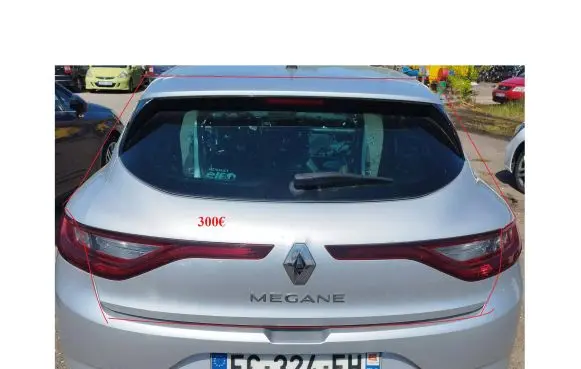 Renault Megane IV Tailgate/trunk/boot lid