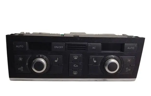 Audi A6 S6 C6 4F Climate control unit 4F2820043Q 4F0910043A 5HB00883361