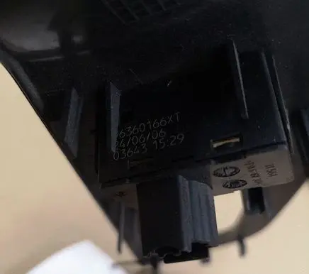 Peugeot 407 Electric window control switch 9643531577