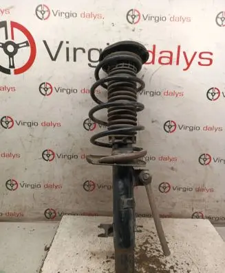 Front shock absorber with coil spring