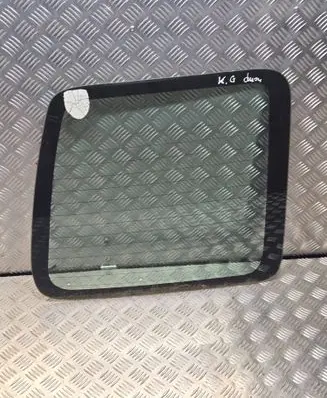 Rear door window glass