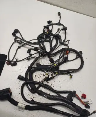 Engine installation wiring loom