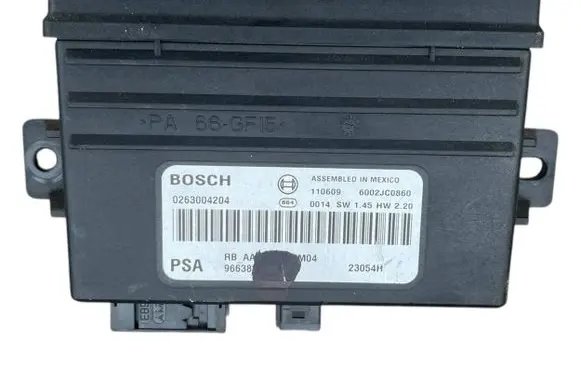 Citroen C4 I Parking PDC control unit/module 0263004204 6002JC0860 23054H