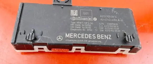 Mercedes-Benz E W213 Tailgate/trunk control unit/module A2139000814