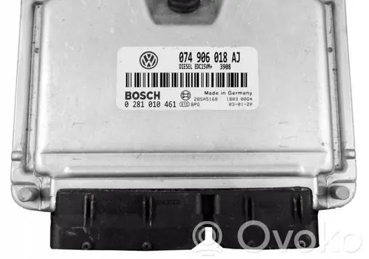 Volkswagen Transporter - Caravelle T4 Engine control unit/module ECU 074906018AJ 0281010461