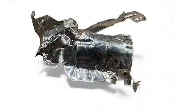 Heat shield in engine bay