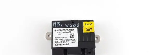 Mercedes-Benz C W205 Fuel injection pump control unit/module A0009006007 A0009010601 A2C30401500