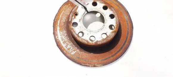 Skoda Octavia Mk2 (1Z) Rear brake disc neventiliuojamas
