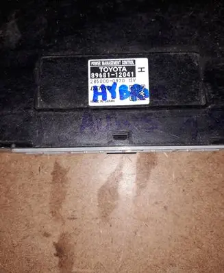 Toyota Auris E180 Other control units/modules 8968112041