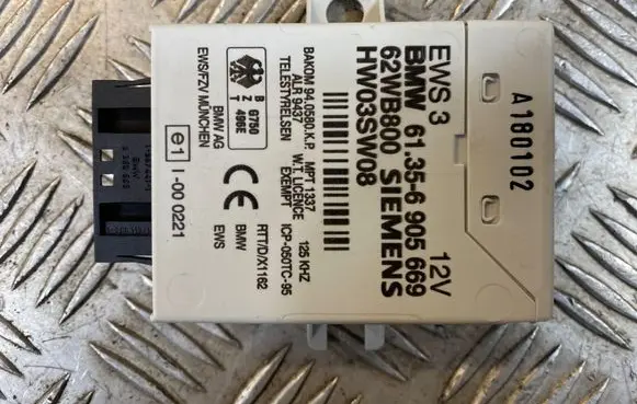 BMW 3 E46 Immobilizer control unit/module 6905669 61356905669