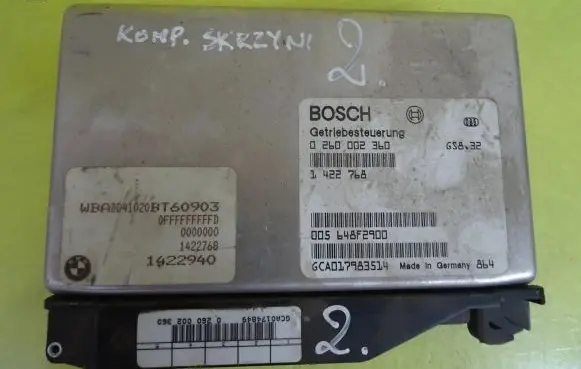 BMW 5 E39 Gearbox control unit/module 0260002360 1422768
