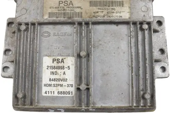 Citroen C2 Engine control unit/module 9642222380 9656051080 S2PM370