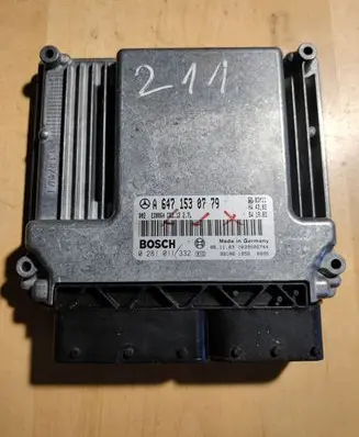 Mercedes-Benz E W211 Engine control unit/module A6471530779 0281011332