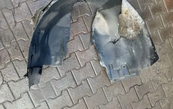 Ford S-MAX Front wheel arch liner splash guards EM2BR16115AL