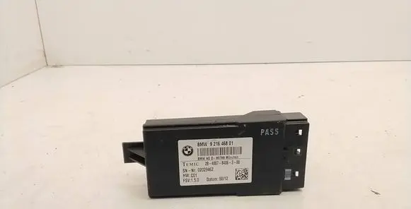 BMW 1 F20 F21 Seat heating relay 9216468 02029462 2840078406300