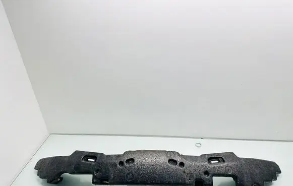 Front bumper foam support bar