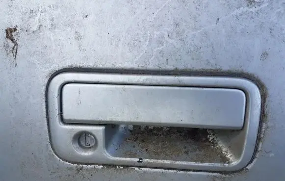 Front door exterior handle