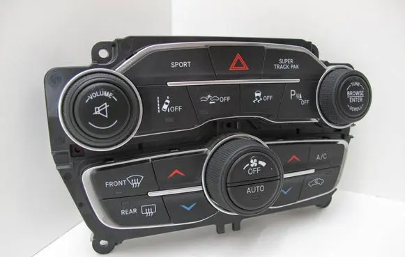 Dodge Charger Climate control/heater control trim P56054690AB 91730217