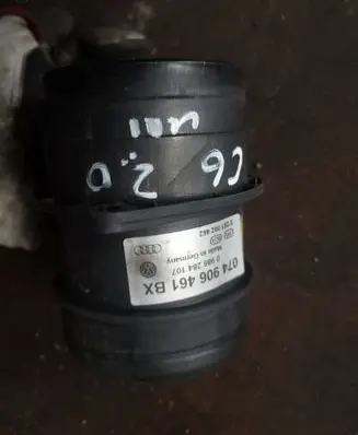Audi A6 S6 C6 4F Mass air flow meter 074906461BX