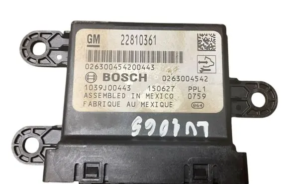 Opel Zafira C Parking PDC control unit/module 22810361 1039J00443 0263004542