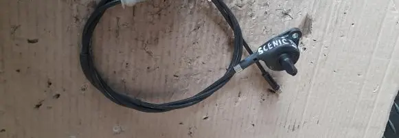 Engine bonnet/hood lock release cable