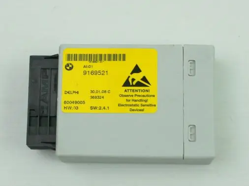 BMW 5 E60 E61 Central console control unit 9169521