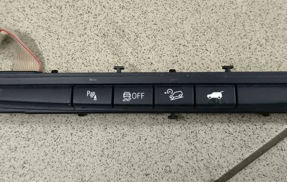 BMW X5M E70 Traction control (ASR) switch 9208218 502388 6131