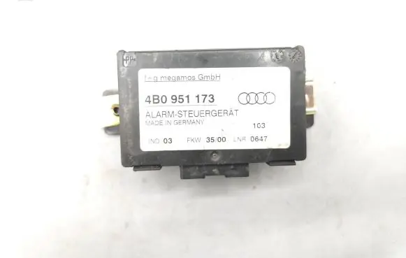 Audi A3 S3 8L Alarm control unit/module 4B0951173