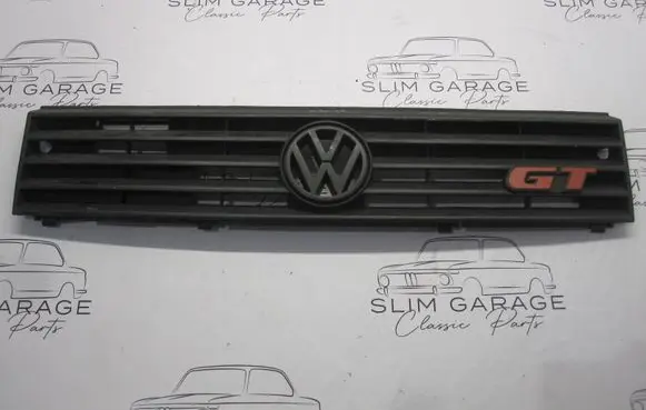 Volkswagen Polo II 86C 2F Front bumper upper radiator grill 867853653G 867853601A