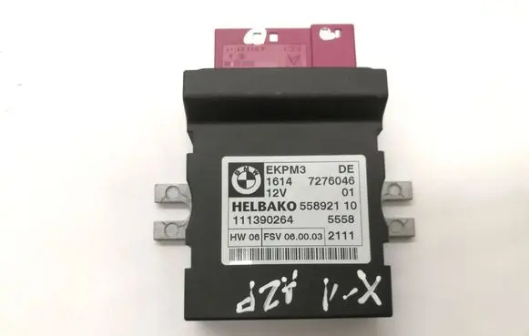 BMW X1 E84 Fuel injection pump control unit/module 7276046