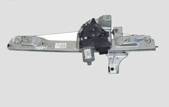 Peugeot 208 I Front door window regulator with motor 9816401780