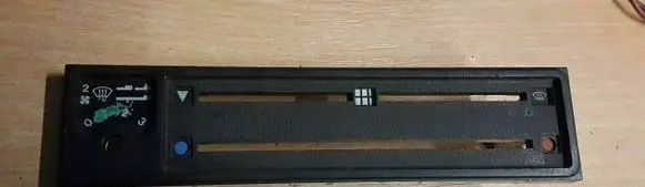 Volkswagen Golf I Climate control/heater control trim 155919383 998396184