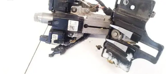 Steering wheel axle