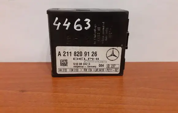 Mercedes-Benz E W211 Alarm control unit/module A2118209126 4463