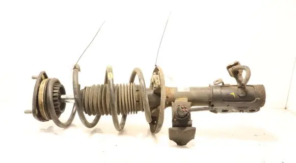 Front shock absorber with coil spring