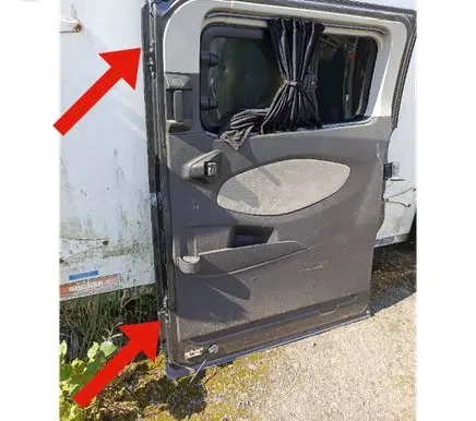 Ford Transit Custom Sliding door latching motor 