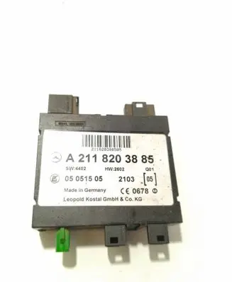 Keyless (KESSY) go control unit/module